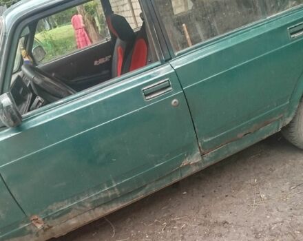 Зеленый ВАЗ 2107, объемом двигателя 1 л и пробегом 55 тыс. км за 286 $, фото 6 на Automoto.ua