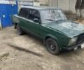 Зеленый ВАЗ 2107, объемом двигателя 1 л и пробегом 121 тыс. км за 450 $, фото 1 на Automoto.ua