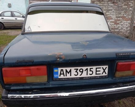 Зелений ВАЗ 2107, об'ємом двигуна 1.5 л та пробігом 1000 тис. км за 474 $, фото 3 на Automoto.ua