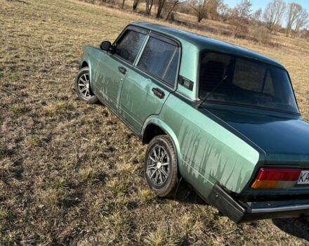 Зеленый ВАЗ 2107, объемом двигателя 1.4 л и пробегом 1000 тыс. км за 1400 $, фото 4 на Automoto.ua