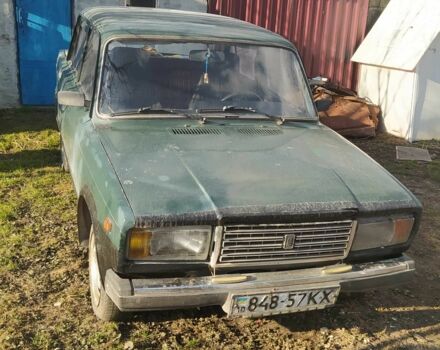 Зеленый ВАЗ 2107, объемом двигателя 1.3 л и пробегом 2 тыс. км за 339 $, фото 2 на Automoto.ua