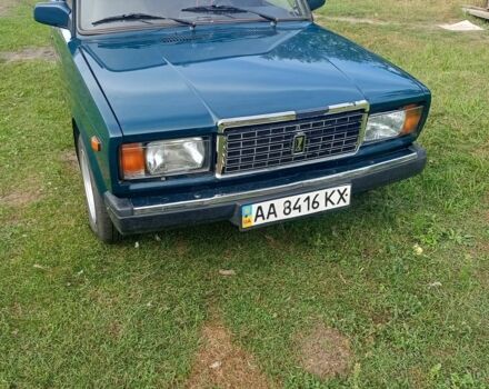 Зелений ВАЗ 2107, об'ємом двигуна 1.5 л та пробігом 100 тис. км за 1800 $, фото 1 на Automoto.ua