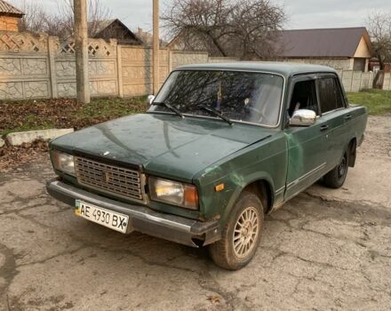 Зеленый ВАЗ 2107, объемом двигателя 1.5 л и пробегом 200 тыс. км за 355 $, фото 1 на Automoto.ua