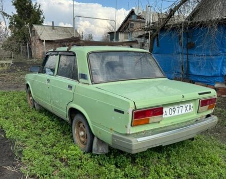 Зеленый ВАЗ 2107, объемом двигателя 1.5 л и пробегом 100 тыс. км за 500 $, фото 2 на Automoto.ua
