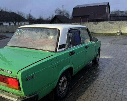 Зеленый ВАЗ 2107, объемом двигателя 1.5 л и пробегом 50 тыс. км за 710 $, фото 4 на Automoto.ua