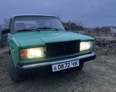 Зелений ВАЗ 2107, об'ємом двигуна 1.5 л та пробігом 50 тис. км за 616 $, фото 1 на Automoto.ua