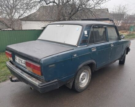 Зеленый ВАЗ 2107, объемом двигателя 1.5 л и пробегом 500 тыс. км за 355 $, фото 3 на Automoto.ua