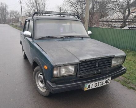 Зеленый ВАЗ 2107, объемом двигателя 1.5 л и пробегом 500 тыс. км за 355 $, фото 5 на Automoto.ua