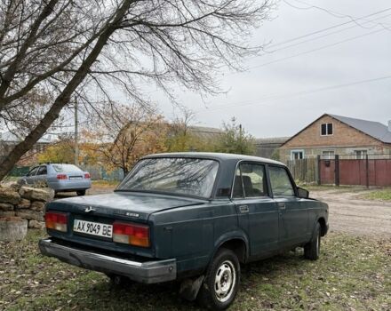 ВАЗ 2107 1983 в Балаклее на Automoto.ua Зеленый ВАЗ 2107, объемом двигателя 1.6 л и пробегом 50 тыс. км за 335 $, фото 3 на Automoto.ua