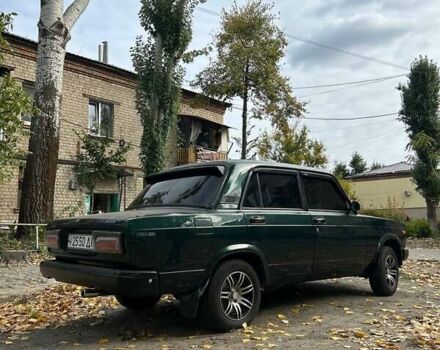 Зелений ВАЗ 2107, об'ємом двигуна 1.3 л та пробігом 130 тис. км за 2000 $, фото 4 на Automoto.ua