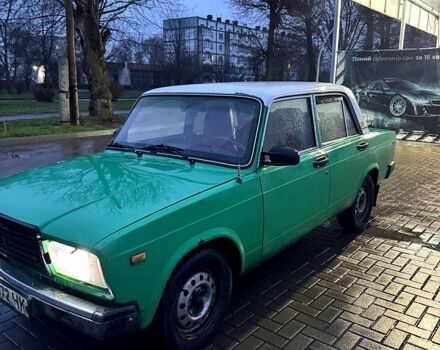 Зелений ВАЗ 2107, об'ємом двигуна 1.5 л та пробігом 0 тис. км за 710 $, фото 1 на Automoto.ua