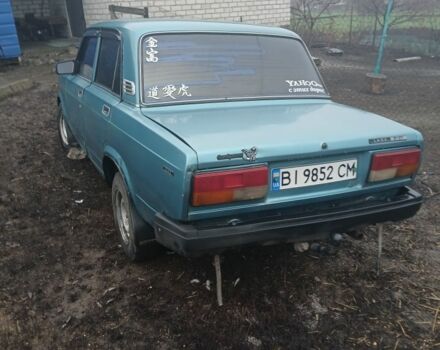 Зелений ВАЗ 2107, об'ємом двигуна 5 л та пробігом 3 тис. км за 593 $, фото 1 на Automoto.ua