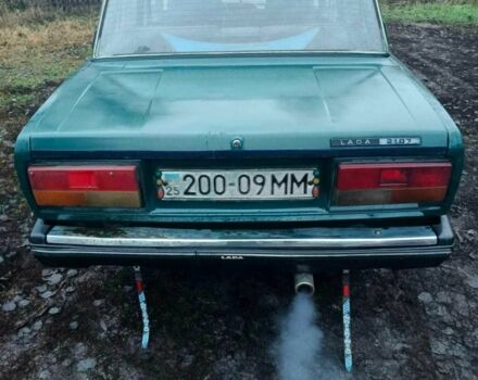 Зеленый ВАЗ 2107, объемом двигателя 1.5 л и пробегом 200 тыс. км за 700 $, фото 1 на Automoto.ua