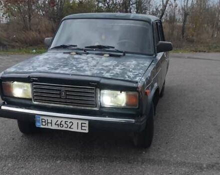 Зеленый ВАЗ 2107, объемом двигателя 1.29 л и пробегом 60 тыс. км за 900 $, фото 5 на Automoto.ua