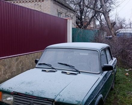 Зеленый ВАЗ 2107, объемом двигателя 1.5 л и пробегом 50 тыс. км за 473 $, фото 1 на Automoto.ua