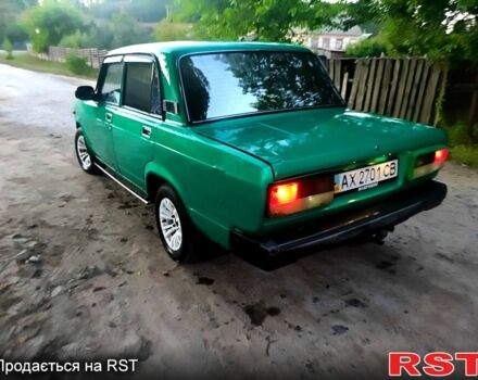 Зеленый ВАЗ 2107, объемом двигателя 1.5 л и пробегом 61 тыс. км за 899 $, фото 1 на Automoto.ua