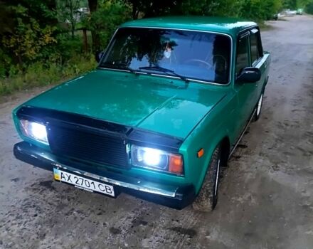 Зеленый ВАЗ 2107, объемом двигателя 1.5 л и пробегом 61 тыс. км за 899 $, фото 3 на Automoto.ua