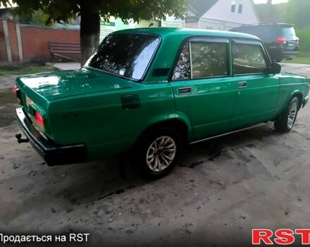 Зеленый ВАЗ 2107, объемом двигателя 1.5 л и пробегом 61 тыс. км за 899 $, фото 2 на Automoto.ua