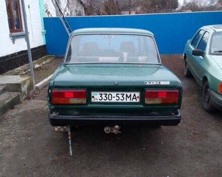 Зеленый ВАЗ 2107, объемом двигателя 1.5 л и пробегом 20 тыс. км за 378 $, фото 5 на Automoto.ua