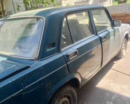 Зеленый ВАЗ 2107, объемом двигателя 0 л и пробегом 200 тыс. км за 350 $, фото 1 на Automoto.ua