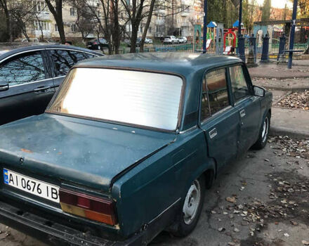 Зеленый ВАЗ 2107, объемом двигателя 1.5 л и пробегом 500 тыс. км за 600 $, фото 6 на Automoto.ua
