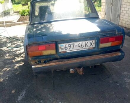 Зеленый ВАЗ 2107, объемом двигателя 0 л и пробегом 200 тыс. км за 350 $, фото 2 на Automoto.ua