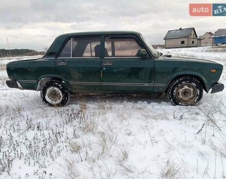 Зеленый ВАЗ 2107, объемом двигателя 1.5 л и пробегом 40 тыс. км за 650 $, фото 4 на Automoto.ua