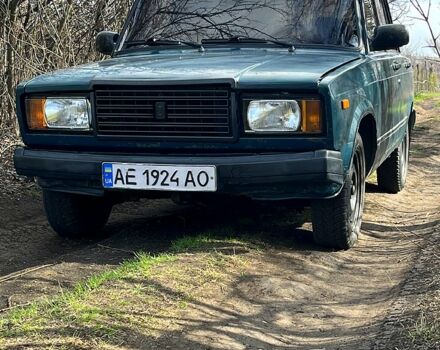 Зеленый ВАЗ 2107, объемом двигателя 15 л и пробегом 0 тыс. км за 920 $, фото 1 на Automoto.ua