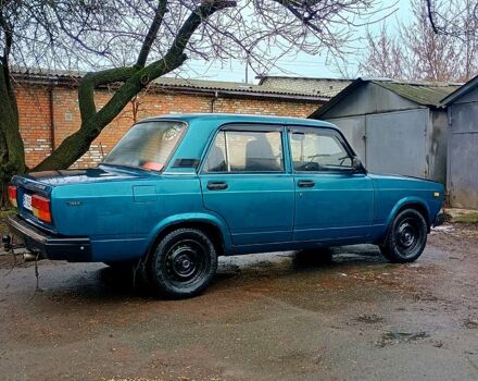 Зеленый ВАЗ 2107, объемом двигателя 1.5 л и пробегом 252 тыс. км за 680 $, фото 6 на Automoto.ua