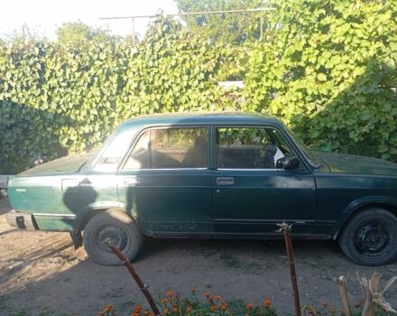Зеленый ВАЗ 2107, объемом двигателя 1 л и пробегом 50 тыс. км за 607 $, фото 3 на Automoto.ua