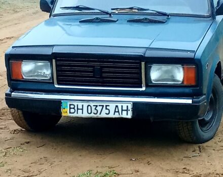 Зеленый ВАЗ 2107, объемом двигателя 1.5 л и пробегом 85 тыс. км за 600 $, фото 3 на Automoto.ua