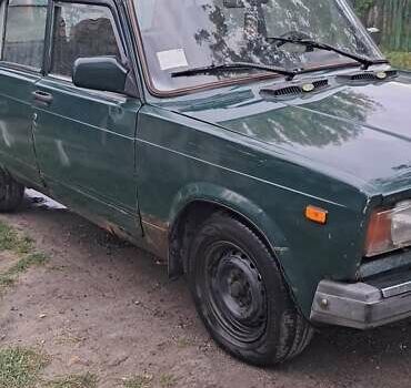 Зеленый ВАЗ 2107, объемом двигателя 1.45 л и пробегом 58 тыс. км за 400 $, фото 2 на Automoto.ua