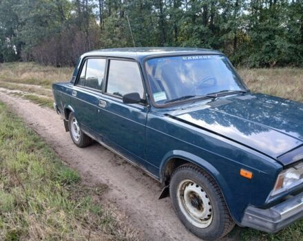 Зелений ВАЗ 2107, об'ємом двигуна 1.5 л та пробігом 84 тис. км за 971 $, фото 1 на Automoto.ua