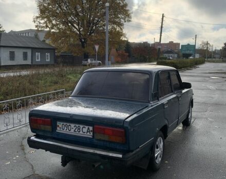 Зеленый ВАЗ 2107, объемом двигателя 1.5 л и пробегом 280 тыс. км за 850 $, фото 3 на Automoto.ua