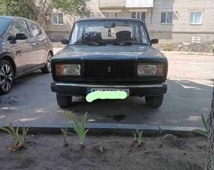 Зеленый ВАЗ 2107, объемом двигателя 1.6 л и пробегом 230 тыс. км за 726 $, фото 1 на Automoto.ua