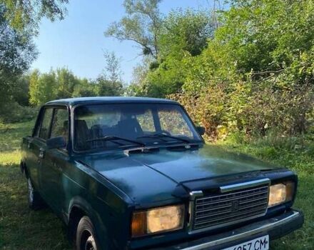 Зелений ВАЗ 2107, об'ємом двигуна 1.5 л та пробігом 1000 тис. км за 450 $, фото 6 на Automoto.ua