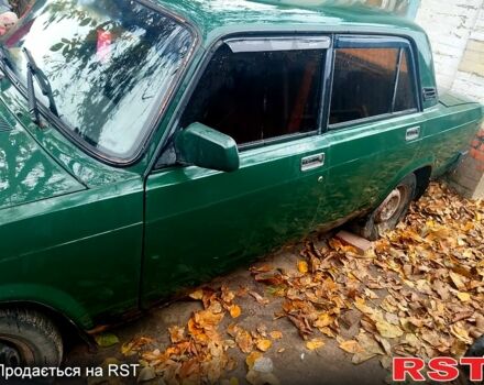 Зелений ВАЗ 2107, об'ємом двигуна 1.5 л та пробігом 213 тис. км за 500 $, фото 4 на Automoto.ua