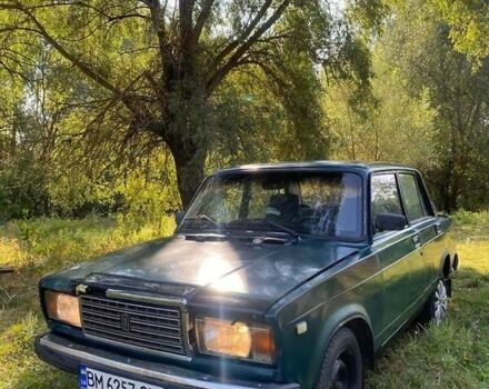 Зелений ВАЗ 2107, об'ємом двигуна 1.5 л та пробігом 1000 тис. км за 450 $, фото 1 на Automoto.ua