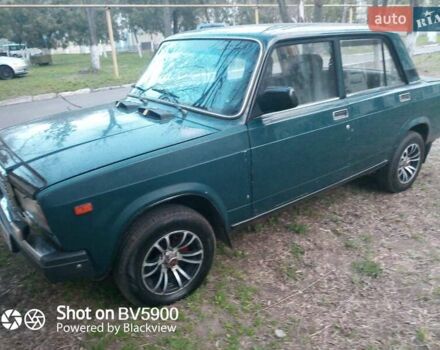 Зеленый ВАЗ 2107, объемом двигателя 1.6 л и пробегом 80 тыс. км за 1300 $, фото 5 на Automoto.ua