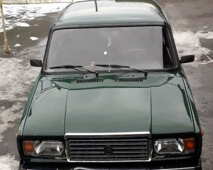 Зеленый ВАЗ 2107, объемом двигателя 1.5 л и пробегом 200 тыс. км за 900 $, фото 3 на Automoto.ua