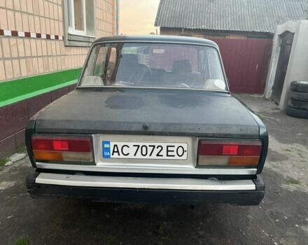 Зелений ВАЗ 2107, об'ємом двигуна 1.5 л та пробігом 42 тис. км за 475 $, фото 1 на Automoto.ua