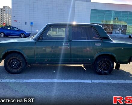 Зеленый ВАЗ 2107, объемом двигателя 1.3 л и пробегом 83 тыс. км за 850 $, фото 1 на Automoto.ua