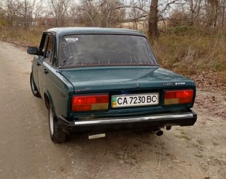 Зеленый ВАЗ 2107, объемом двигателя 1.5 л и пробегом 89 тыс. км за 714 $, фото 5 на Automoto.ua