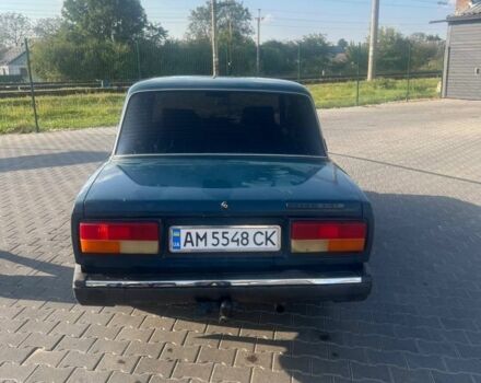 Зеленый ВАЗ 2107, объемом двигателя 1.6 л и пробегом 3 тыс. км за 550 $, фото 1 на Automoto.ua