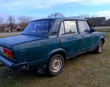 Зеленый ВАЗ 2107, объемом двигателя 15 л и пробегом 240 тыс. км за 550 $, фото 8 на Automoto.ua