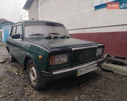 Зелений ВАЗ 2107, об'ємом двигуна 1.5 л та пробігом 100 тис. км за 500 $, фото 3 на Automoto.ua