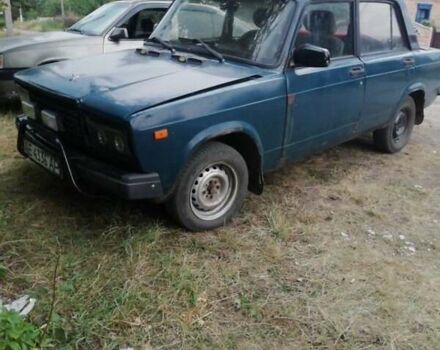 Зеленый ВАЗ 2107, объемом двигателя 0 л и пробегом 100 тыс. км за 402 $, фото 1 на Automoto.ua