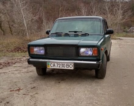 Зеленый ВАЗ 2107, объемом двигателя 1.5 л и пробегом 89 тыс. км за 714 $, фото 12 на Automoto.ua