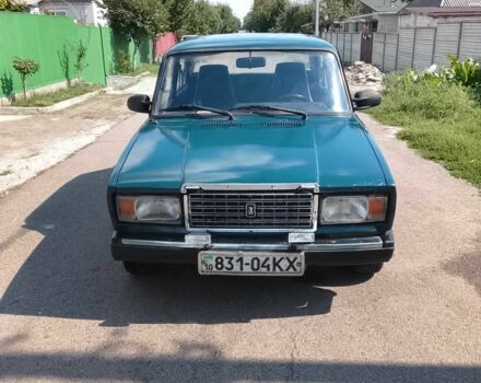 Зелений ВАЗ 2107, об'ємом двигуна 1.5 л та пробігом 100 тис. км за 654 $, фото 3 на Automoto.ua