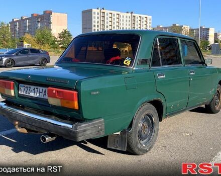 Зеленый ВАЗ 2107, объемом двигателя 1.3 л и пробегом 83 тыс. км за 850 $, фото 4 на Automoto.ua